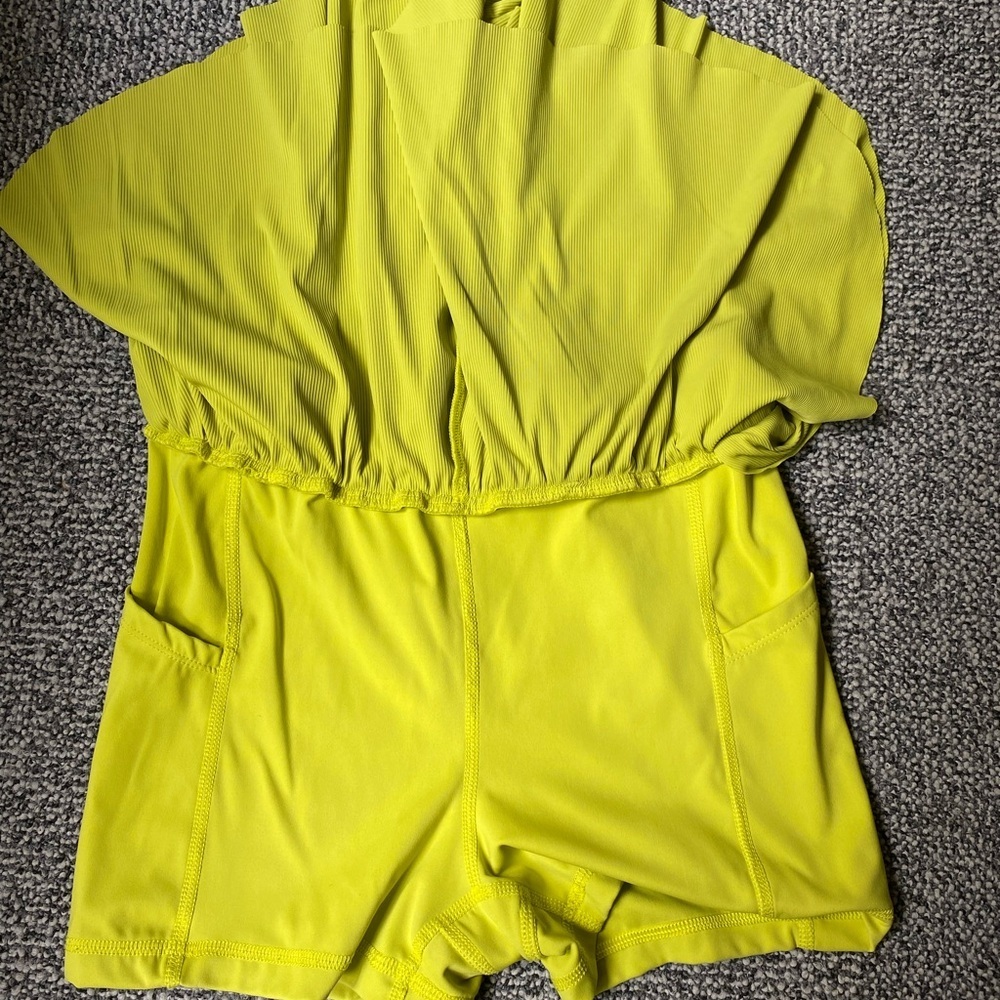 JoyLab Bright Yellow Athletic Shorts - Picture 3 of 4